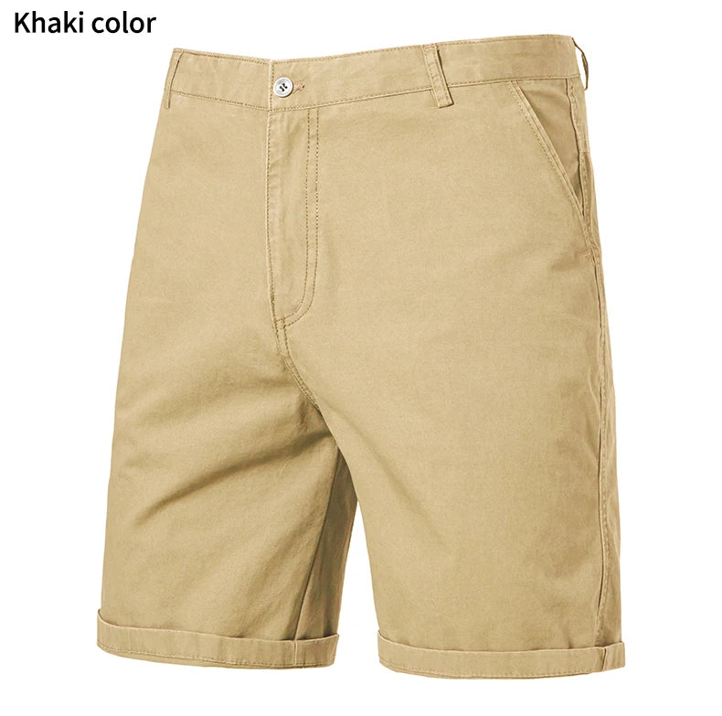 Herren Golfshorts Freizeithose Leichte schnelltrocknende lässige Arbeitsshorts Flat Front Wandershorts mit 4 Taschen