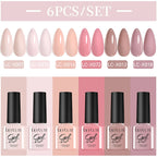 LILYCUTE Nagelgel-Politur-Set, Rosa Grün, Frühling, DIY-Nagelkunst-Design, lang anhaltend, Soak Off UV Gel, Maniküre, Malgel, Vernis-Kit