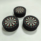 10cm Mini Dart Dock - EVA Schaumstoff Dart Halter & Basisstation mit doppelseitigem Dartboard-Design, weicher Standfuß für Heim- & Partyspiele