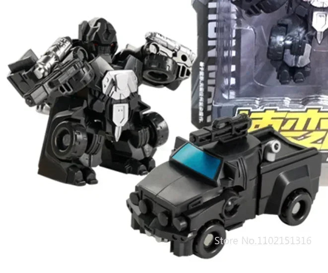Kinder Spielzeug Mini Verwandlungs-Roboter-Kit Spielzeugmodelle 2-in-1 verformtes Auto Spielzeug Roboter Spielzeug für Kinder Geschenk Actionfigur