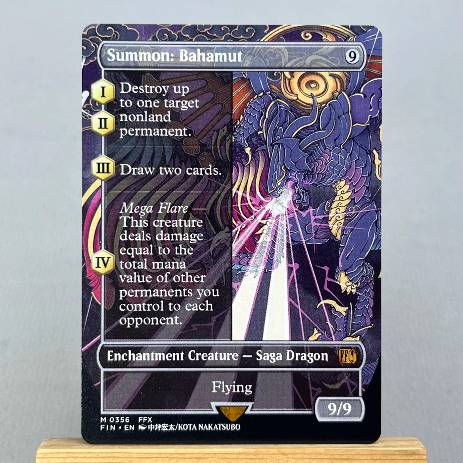 FIN PSS5 FCA HOLO14-001 Tcg proxy magical cards Sephiroth, legendärer SOLDAT Vivi Ornitier Cloud, Söldner aus Midgar Versammlung
