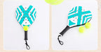 Padel-Tennisschläger Strandtennisschläger Carbonfaser Leichte Tennisschläger Outdoor-Sport Herren- und Damen-Leuchtschläger