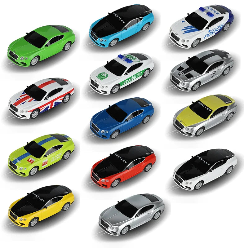 Slot Car 1/43 Maßstab Set Elektrische Rennstrecke Rallye Sportwagen Spielzeug für SCX Compact Go Ninco Scalextric Track