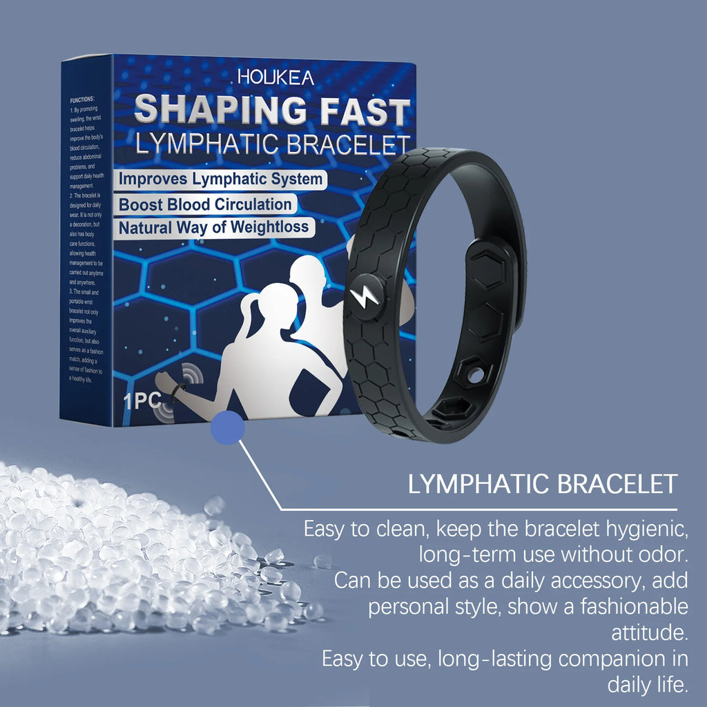 Unisex Gewichtsverlust Armband Fettverbrennung Körperformung Anti-Müdigkeit Energie-Therapie Stoffwechselverbesserung Lymphdrainage Armband