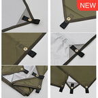 Campingplane Wasserdichtes Zelt Touristenmarkise Schatten Gartenüberdachung Strandsonnenschutz Outdoor Ultraleichter Sonnenschutz Wandern Rucksackreisen