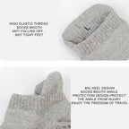 1 PAAR Solide Baumwolle Verdickter Frotteeboden Damen Sport Rutschfeste Yoga Socken Hohe Qualität Atmungsaktive Herren Anti-Rutsch Bodensocken
