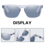 Fashion Square Vintage Polarisierte Sonnenbrillen Männer Frauen Retro Fahr- Angel- Sonnenbrillen UV400 Brille