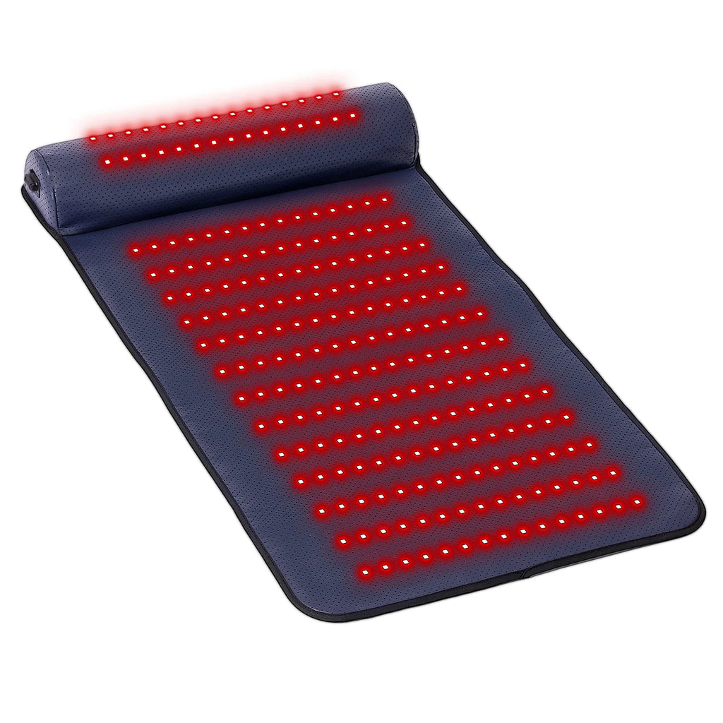 Rotlicht-Therapiematte mit Ferninfrarot-Wärme 3D-Nackenstütze Professionelle Schmerzlinderung Massagematte für den Heim-Spa-Gebrauch Muskelentspannung