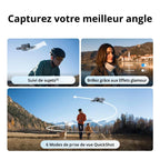 DJI Flip Kameradrohne mit 4K UHD Kamera unter 249g 3-Achsen Gimbal Stabilität 44000ft/13km Videoübertragung Original