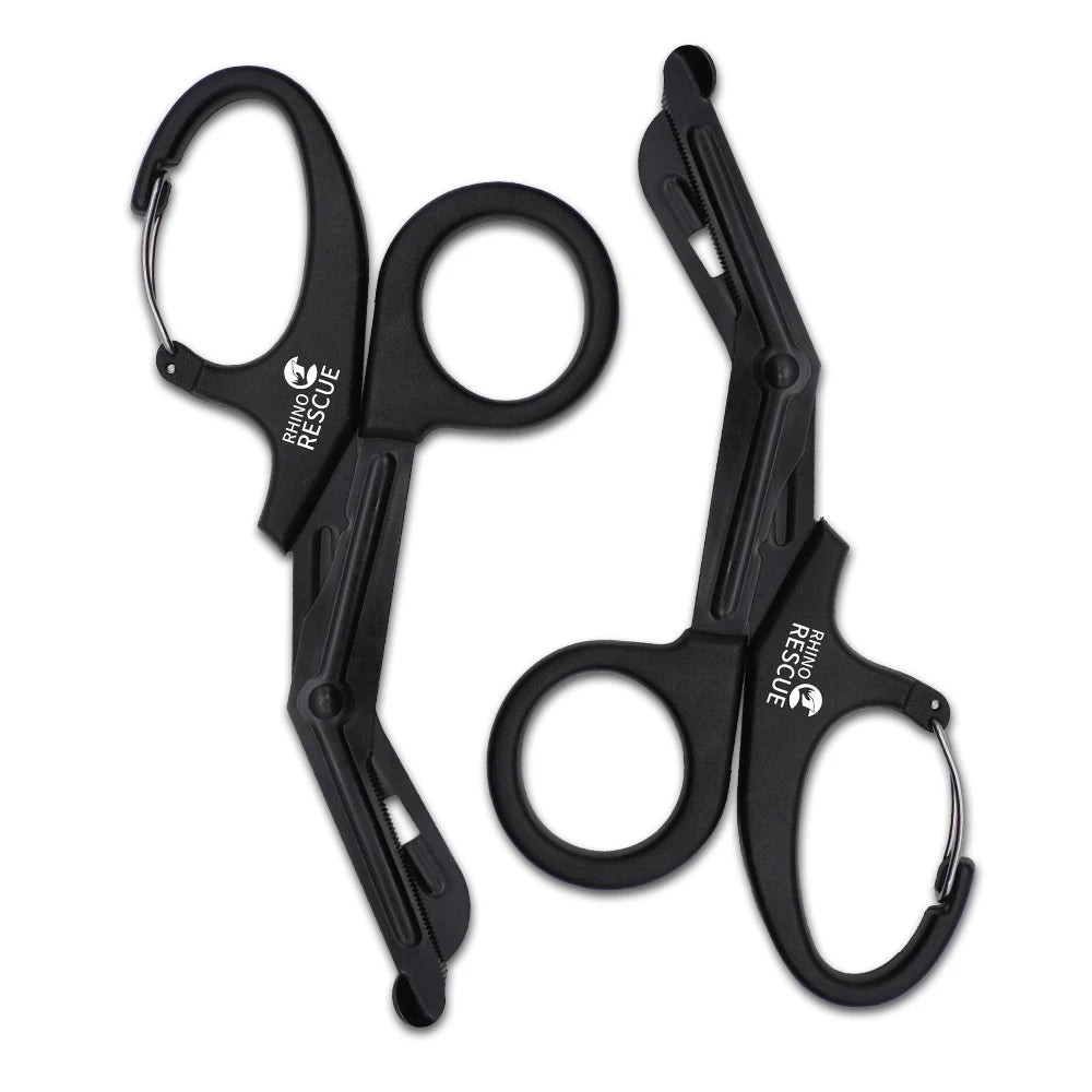 Rhino Medical Schere Traumazange 18,5cm Verbandschere Notfallschere Fluoridbeschichteter Edelstahl