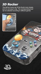 Neueste Handheld-Spielkonsole mit 3,5-Zoll-IPS-HD-Bildschirm und 3D-Smooth-Joystick, großem Speicher und Unterstützung für TF-Speicherkarte R36S Plus