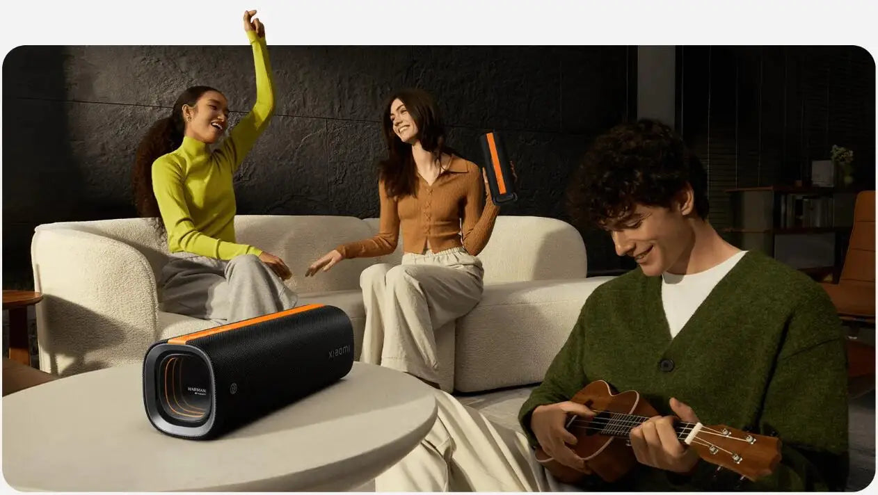 Xiaomi Sound Party, 50W tragbarer Bluetooth-Lautsprecher, Harman AudioEFX TWS-Modus 26h Wiedergabezeit, Smart Connectivity Wireless Speaker