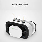 Shinecon 3D VR Brille Virtual Reality Viar Goggles Headset Geräte Smart Helm Linsen für Handy Mobil Smartphones Viewer