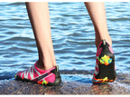 Aqua Schuhe Schnelltrocknende Strandschuhe Wasserschuhe Unisex Schwimm-Aqua-Slipper Barfuß-Surf-Fluss-Turnschuhe Leichte Strand-Sommer-Schuhe
