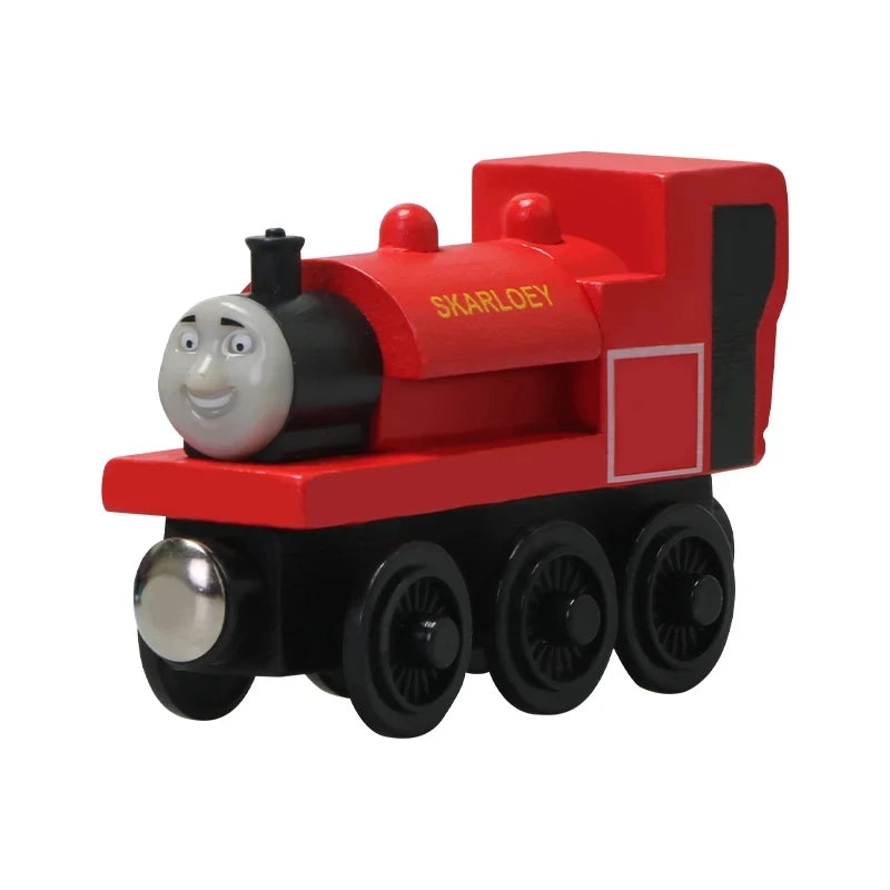 Thomas und seine Freunde Holzzüge Thomas Edward Percy Gordon Henry Molly Modellspielzeug Magnetische Schienenzüge für Jungen Kinder Geschenke