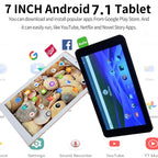 Neu eingetroffen: 7 Zoll LF705 WIFI Tablet-PC, 2 GB RAM, 16 GB ROM, Sun8iw15 Quad-Core, Android 7.0, Dual-Kamera, Quad-Core, 1024 x 600 Pixel