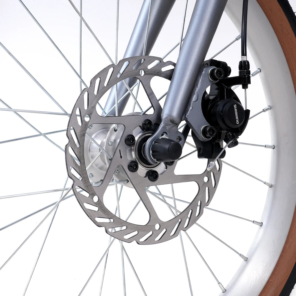 EVERCROSS TECH 20 Zoll Klapprad-7 Gänge-Rahmen Ultraleichtes Aluminium-Scheibenbremse-EM1