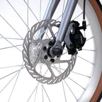 EVERCROSS TECH 20 Zoll Klapprad-7 Gänge-Rahmen Ultraleichtes Aluminium-Scheibenbremse-EM1