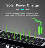 Solar Radio FM Outdoor Tragbarer Kabelloser Bluetooth-Lautsprecher Musik Soundbox Subwoofer Bass Aux PC TV Computer TV Hifi Stereo Mp3