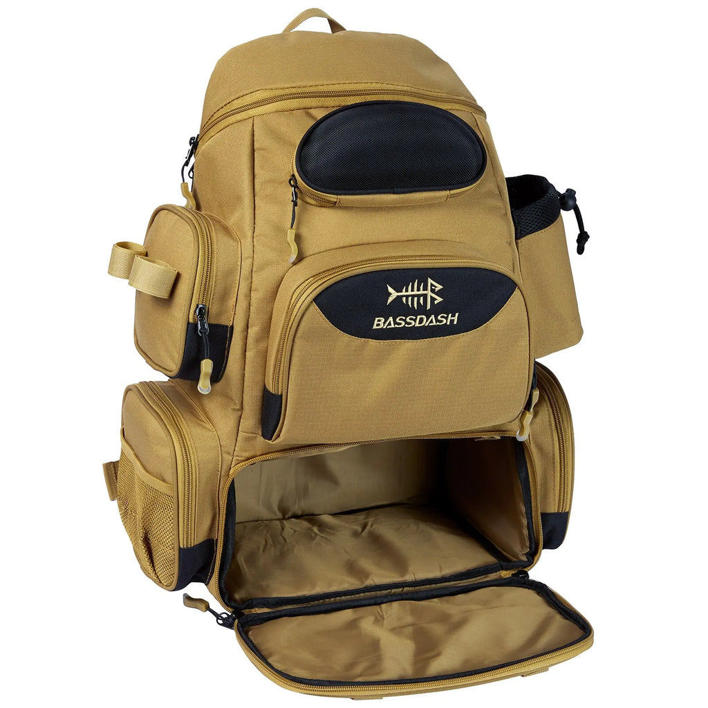 Bassdash Angeltasche Köderrucksack Leicht Taktisch Köderbox Multifunktional
