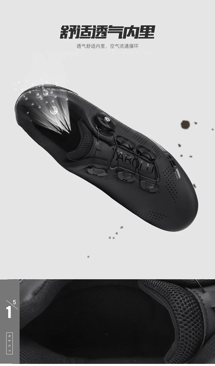 Fahrradschuhe aktualisiertes Modell MTB Fahrrad Herren Rennen Wettkampf selbstsichernd Speed Fahrrad Sportschuhe Damen Spd Cleats Radschuhe