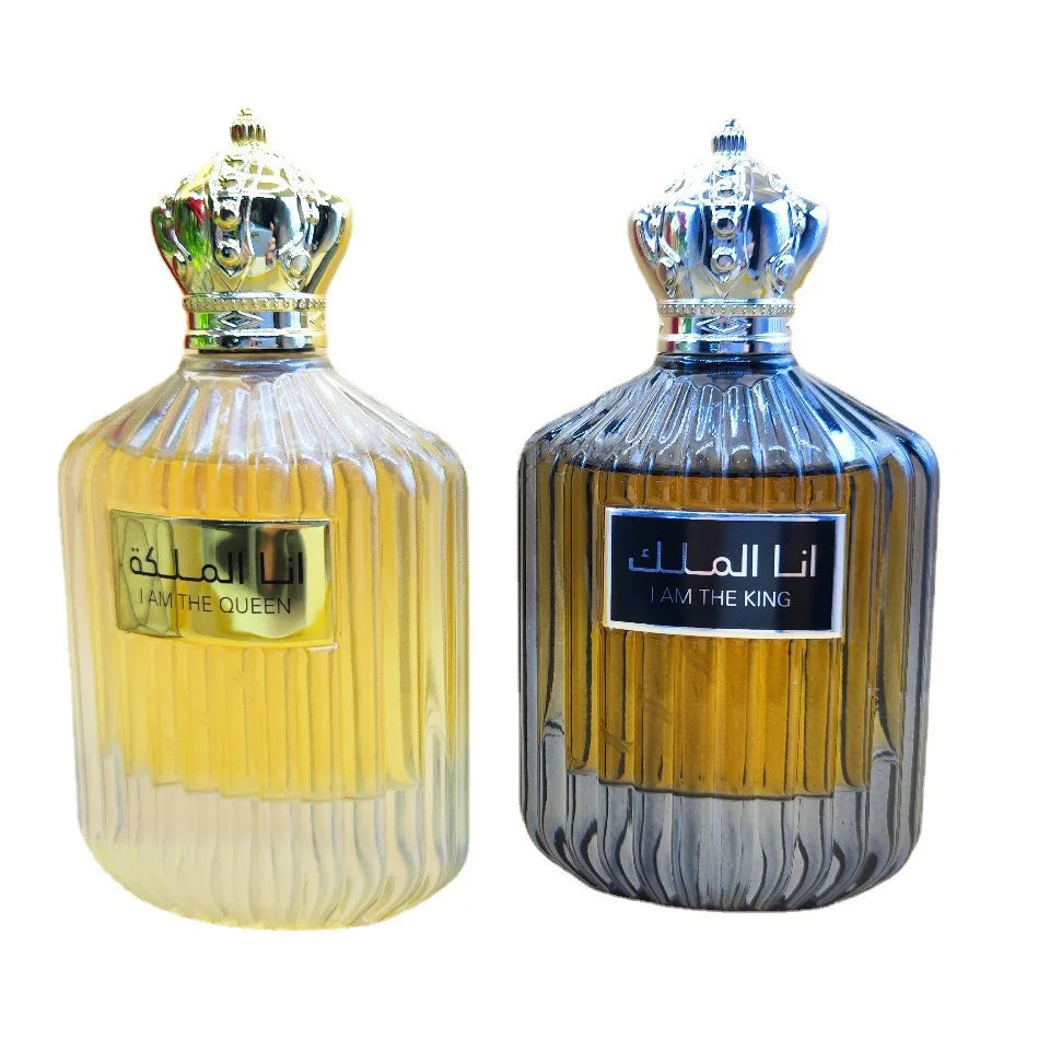Dubai Prince Herrenparfüm 100ML Eau de Cologne lang anhaltender Duft Frische Wüstenblume Anziehend für Frauen Arabische Parfüme Mujer Originales