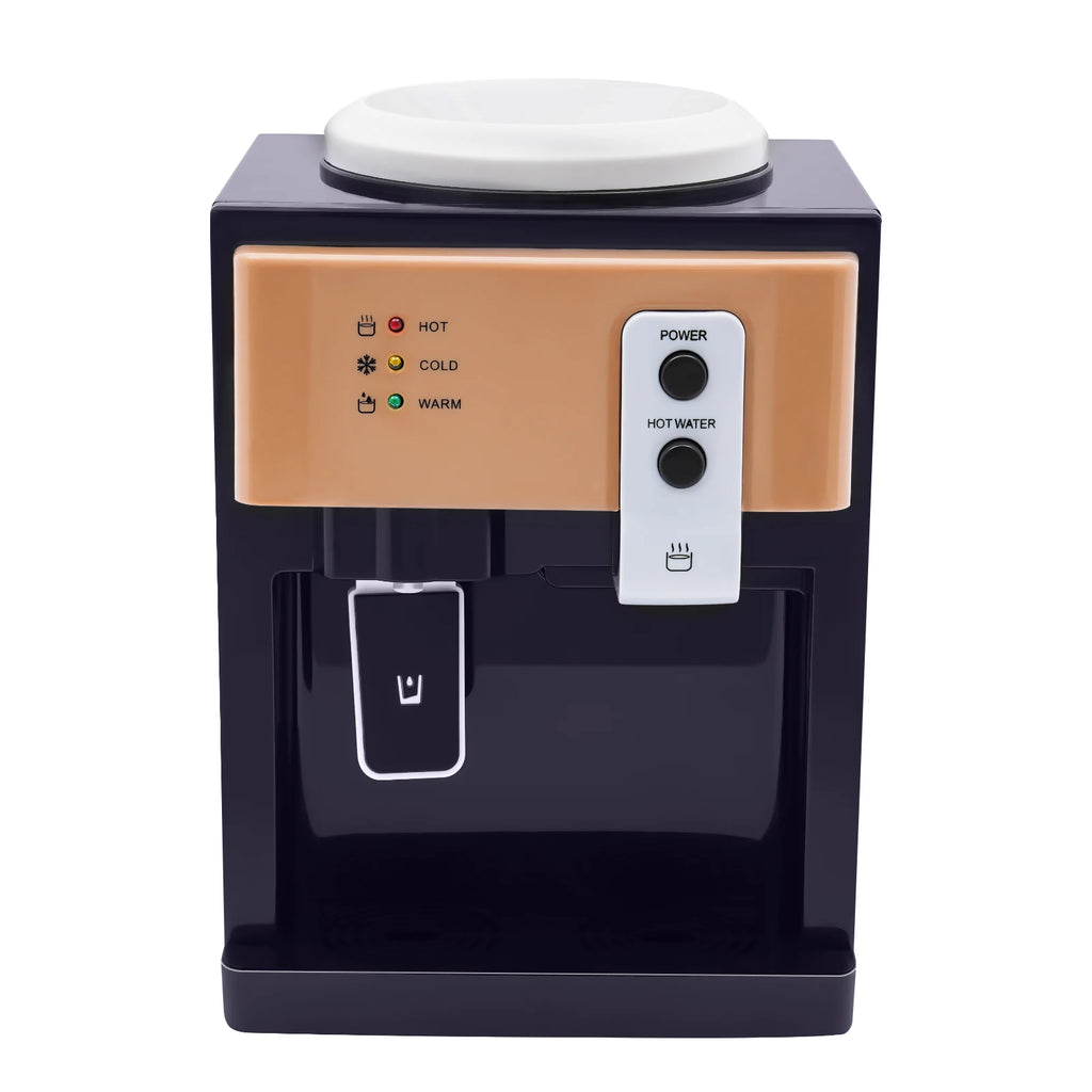 220V Heiß-Kaltwasserspender mit Top-Loading, für 3.5L/5L/10L/18.9L Flaschen, Tischgerät für Schreibtische, Couchtische
