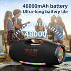 ZEALOT-S89 250W Wasserdichter tragbarer Bluetooth-Lautsprecher, kabelloser Outdoor-Boombox-SubwooferDreifach passive Radiatoren-Tiefer Bass