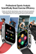 2026 Neue Gesundheits-Smartwatch Lasertherapie Reduziert Drei Hochs Blutsauerstoff Blutdruck Harnsäure Blutfette EKG-Smartwatch Für Herren
