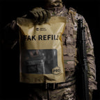 Rhino Rescue Trauma Kit, Combat Survival Gear Medical Kit, taktisch für Notfall-Erste Hilfe, IFAK Nachfüllpackungen