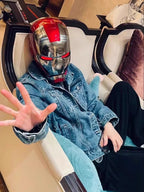 Neuer AutoKing 1:1 Mk5 Iron Man Helm Cosplay Sprachsteuerung Augen mit Licht Modell Spielzeug für Erwachsene Elektrisch tragbar Weihnachtsgeschenk