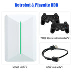 Retrobat & Playnite System HDD Retro-Spielekonsole für PS3/PS2/WIIU/WII/Switch/MAME 50+ Emulatoren 38293 Spiele & 42 AAA PC-Spiele für PC