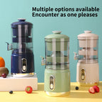 Elektrische Orangenpresse Tragbarer Zitrusentsafter Fruchtsaftpresse Fruchtfleischabscheider Entsafter USB-Ladefunktion 600 ml Smoothie-Mixer