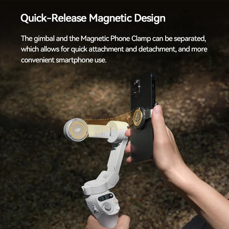 DJI OM s'osmo Mobile SE Handheld Gimbal Active Track Magnetisches Design Schnelles Scrollen DJI Brandneu Original auf Lager