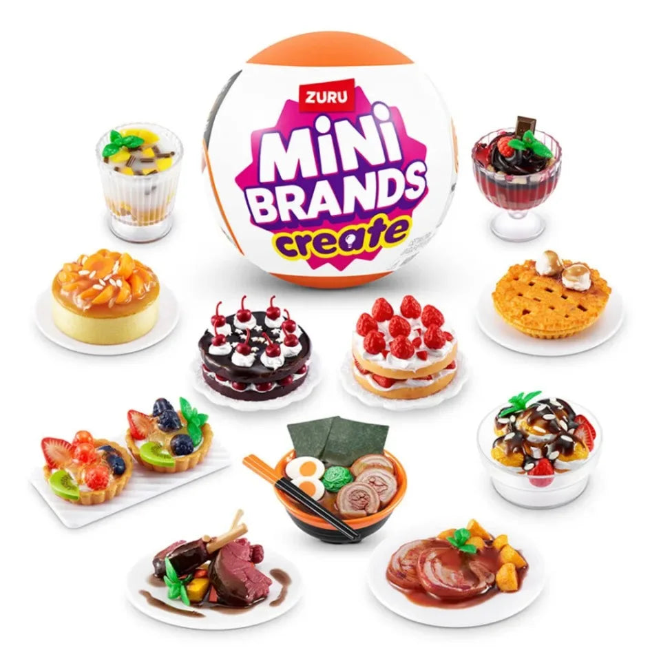 Zuru Surprises Mystery Mini Brands Blind Box Foodie Creat MasterChef Ball Überraschung Sammlerstücke Miniatur Miniaturen Lebensmittel Spielzeug