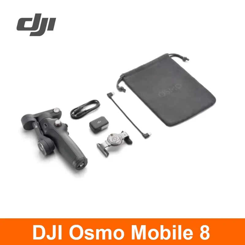 DJI OM8 Osmo Mobile 8 Smartphone-Gimbal-Stabilisator 3-Achsen-Handy-Gimbal Original Brandneu OM8