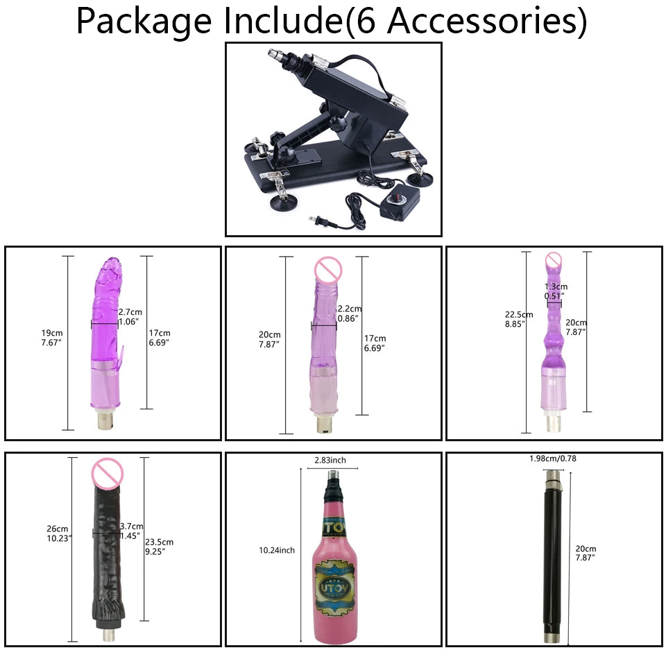 ROUGH BEAST Sexmaschine für Frauen und Männer mit Dildoaufsatz, automatische Masturbationsmaschine, 3XLR-Anschluss, Sexspielzeugprodukte