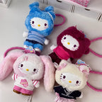 Echte Hello-Kitty Pop Star Samt-Anhänger-Serie Vinyl-Puppe Überraschungsbox Trendiges Kawaii Überraschungsgeschenk Süßes Trendiges Überraschungsbox-Spielzeug