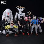 9L3D Lucky13 Gojo Sukuna Jujutsu Fushiguro Toji Gojo Satoru Actionfigur Dummy13 T13 Mehrgelenkige Sammlerstücke Titan13