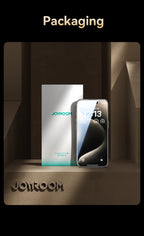 Joyroom 1/2 Stück Anti-Spionage-Glas für iPhone 17 16 15 14 Pro Max Glas für iPhone 17 16 15 14 13 12 Pro Max Blickschutzfolie