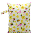 Wasserdichte Wickeltasche Windeltasche Mama Baby Umstandstasche Waschbare Reißverschluss Windel-Organizer Trockenbeutel Reisetragetasche 30x40cm
