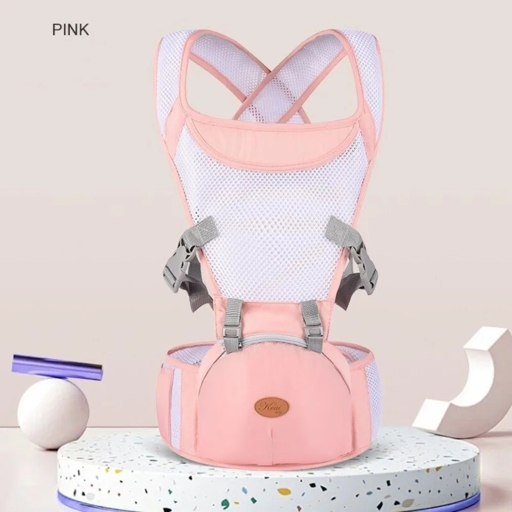 New 2 in 1 Baby Waist Stool Ergonomic Breathable Mesh Baby Carrier Detachable with Hip Seat Infant Baby Hipseat Baby Supplies