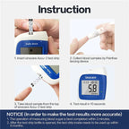 Sinocare Safe Accu2 Blutzuckermessgerät Blutzucker Testkit Diabetes Heim-Glukometer mit 50 Teststreifen oder nur Teststreifen