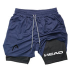 Anime Berserk Herren-Laufshorts Fitnessstudio Training 2-in-1 Sport Schnelltrocknend Workout Jogging Doppelschicht Sommer
