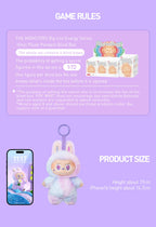 POP MART Labubu THE MONSTERS Big into Energy Serie-Vinyl Plüsch Anhänger Mystery Box Überraschungs-Tasche Spielzeug Puppe Süße Anime-Figur