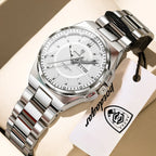 POEDAGAR Fashion Damen-Armbanduhr, Top Elegant, Woche, Datum, Damen-Uhr, Quarz, Edelstahl, Leuchtend, Wasserdicht, Damenuhren, Reloj