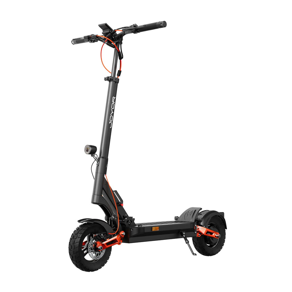 JOYOR T6E PRO ABE Erwachsenen-Elektroroller 500W Motor 48V26AH Akku E-Mountain Escooter 10" Offroad-Reifen Faltbarer E-Scooter