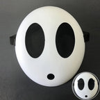 Game Bros Shy Guy Maske Cosplay Lustige Unisex Kinder Jungen Mädchen Erwachsene Dicke Plastikmasken Halloween Karneval Party Kostüm Requisiten