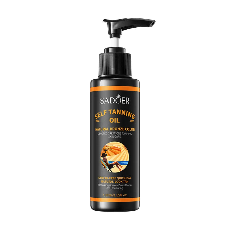 100ml Bräunungsspray: Leichte Textur, feuchtigkeitsspendend, schöner schwarzer Farbton, für einen wilderen und selbstbewussteren Look. Große Kapazität, schönes Bräunungsergebnis, streifenfrei, schnell trocknend, kein Bräunungseffekt.