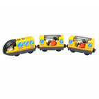 Holzzugspielzeug Zugstrecke Magnetischer Satz Elektrische Lokomotive Druckguss-Modellauto Passt auf alle Holzmarken Schienen für Kinder